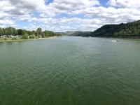 2020 08 22 Koblenz Zusammenfluss von Rhein und Main