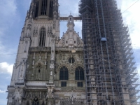 Regensburger Dom mit seinen prächtigen Türmen