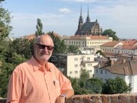 2020 08 30 Brünn Burg Spielberg Blick auf Kathedrale Peter und Paul