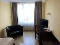 Hotel Katowice einfach aber sauberes Zimmer