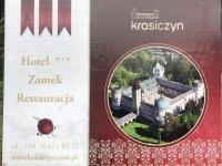 Werbeblatt Schloss Krasiczyn