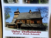 Debno Holzkirche Ergänzung Unesco Ansichtskarte