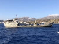2020 09 09 Bootsfahrt nach Saria Militärtankschiff