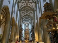 Basilika und Afra St Ulrich innen