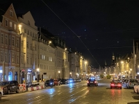Maximilianstrasse bei Nacht