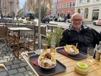 2020 10 13 Landshut Currywurst extra im Freien von Körry Karl