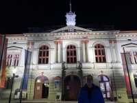 2020 10 23 Weitra Rathaus bei Nacht