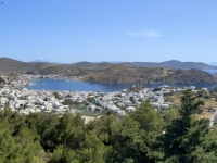 2021 05 24 Patmos  Blick auf die Stadt Skala