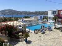 2021 05 26 Leros Hotel Saraya Resort Blick von Terrasse