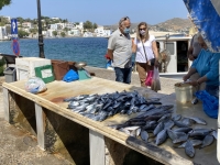 2021 05 27 Leros Agia Marina Fischhändler