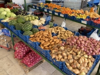 2021 05 29 Kalymnos Pothia Obst und Gemüsemarkt