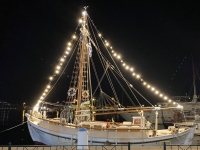 2021 05 29 Kalymnos Pothia Hafen bei Nacht