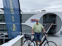 Fahrrad vom Schiff ausgeliehen
