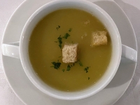 Suppe Riesling Wein Veloute