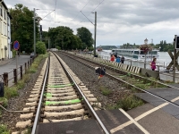 Gleise 2 Wochen wegen Umbau gesperrt