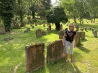 Jüdischer Friedhof mit Kollegin Dagmar