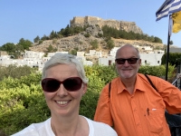 Toller Anblick auf Akropolis