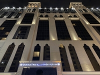 2021-12-29-Nächtliche-Ankunft-im-Hotel-Hilton-Double-Tree-oder-Garden-Inn-Al-Jadaf