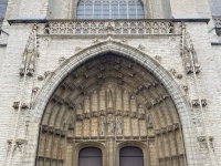 Kathedrale-St-Bavo-Eingangsportal