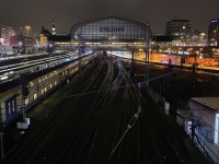 Hauptbahnhof-Einfahrt