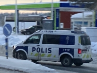 Seltenes-Bild-Polizeiauto