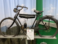 Ältestes Motorrad des Museums