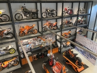 Werkstätte für ältere Motorräder