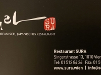Korearestaurant-Sura-Visitenkarte