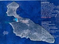 Insel-Samiopoula-Landkarte
