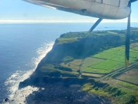2022-07-21-Flug-Pico-Insel-Terceira-Landung