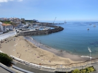 2022-07-21-Terceira-Angra-do-Heroismo-Blick-auf-Strand
