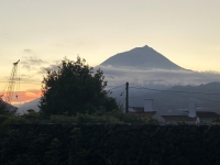 Blick-auf-den-Pico-bei-Sonnenuntergang