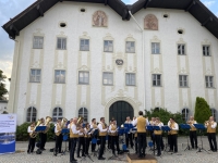 Konzert der Musikkapelle Frankenburg am Hauptplatz