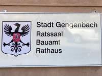 Stadt-Gengenbach-Rathausschild