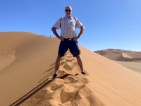 Nationalpark Namib Wüste Tafel