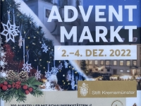 Plakat Adventmarkt Stift Kremsmünster