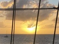 Sonnenuntergang-beim-Ablegen-von-St-Lucia