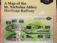 Eisenbahnstation-St-Nicholas-Abbey-Übersichtsplan