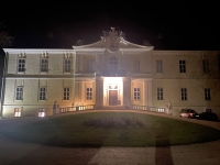Schloss Wilfersdorf bei Nacht