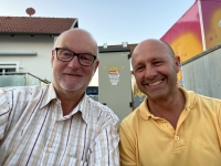 Schleiferkirtag am Abend - Treffen mit Kurt Wimmer