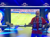 Servus TV-Studio für das UEFA Supercup Finale