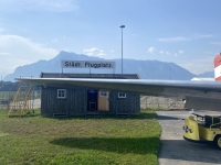 Original 1. Flughafengebäude (Hütte)