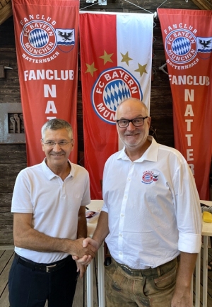 2023 08 24 FC Bayern Präsident Herbert Hainer in Natternbach