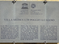 Italien-Villen-und-Gärten-der-Medici-Poggio-a-Caiano-Tafel