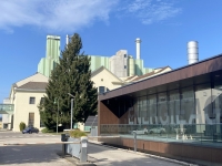 Kraftwerkpark in Timelkam Eingang zur Ausstellung