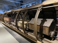 Ausstellung im Museum zum Thema Kohle-Bergbau
