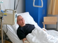 2017 04 06 Leeb Hans zur Chemo im KH Ried