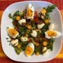 2022 05 02 Gemischter Salat mit Minimozzarella und Ei