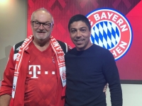 2019 04 03 Giovane Elber Markenbotschafter FC Bayern München in der Allianz Arena