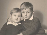 1967 Gerald mit Bruder Roland